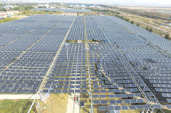 2019年度湖南省優質工程展示 長善垸污水處理廠光伏發電——綠色能源與環保工程的創新融合